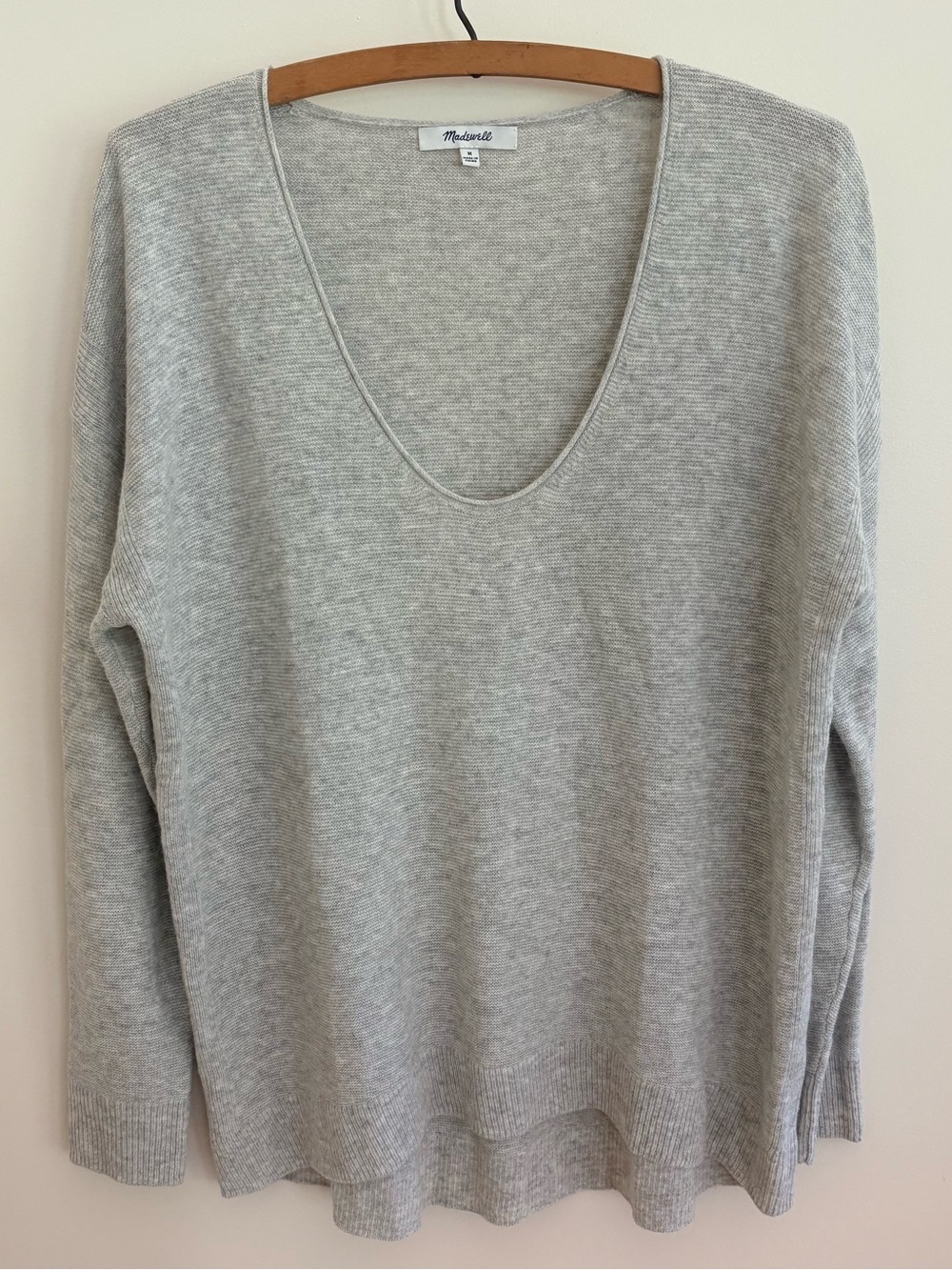 Madewell Merino Blend Scoop Neck Sweater